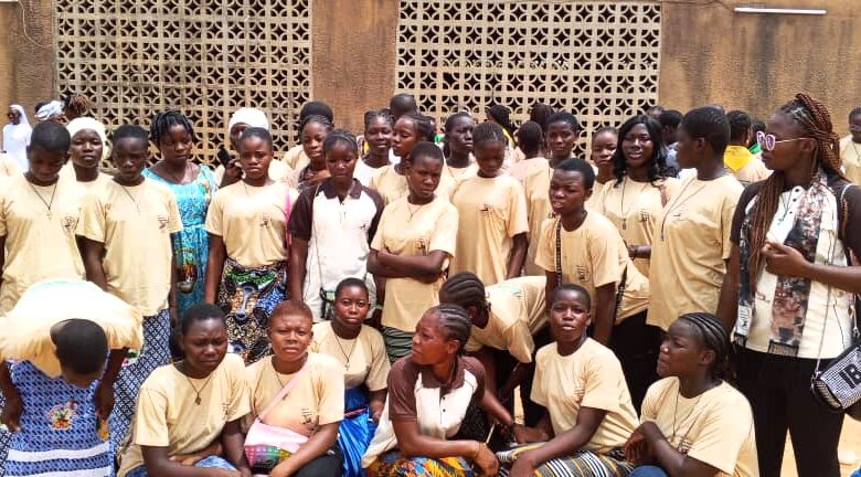 Les Journées Diocésaines de la Jeune Fille Catholique de Kaya se sont tenues à Boussouma